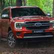 2022 Ford Everest – third-gen SUV debuts, three model grades and four engines, including 3.0L EcoBoost V6