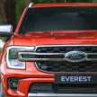 2022 Ford Everest – third-gen SUV debuts, three model grades and four engines, including 3.0L EcoBoost V6