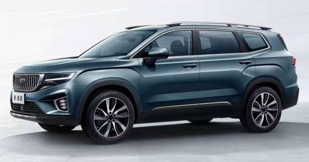 Proton X90 spotted in Malaysia again, now with larger 19-inch wheels from 2022 Geely Haoyue/Okavango