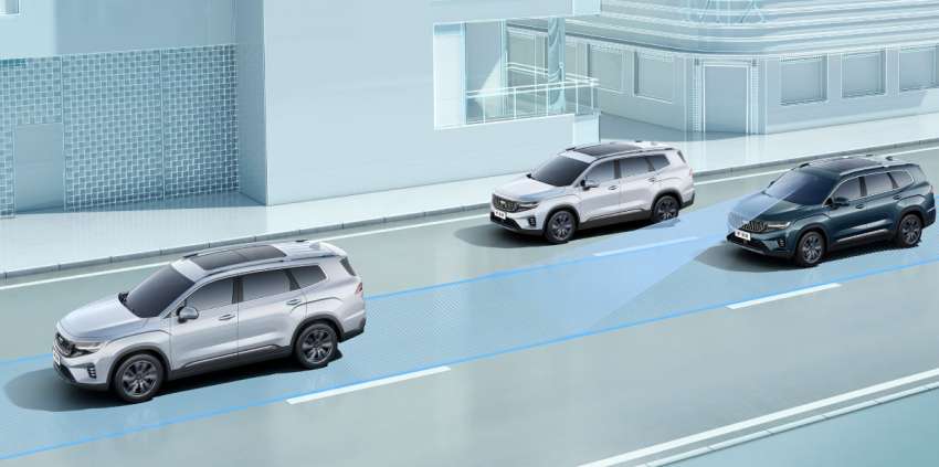 Proton X90 spotted in Malaysia again, now with larger 19-inch wheels from 2022 Geely Haoyue/Okavango 1450755