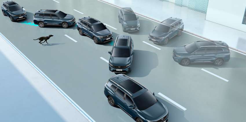 Proton X90 spotted in Malaysia again, now with larger 19-inch wheels from 2022 Geely Haoyue/Okavango 1450760