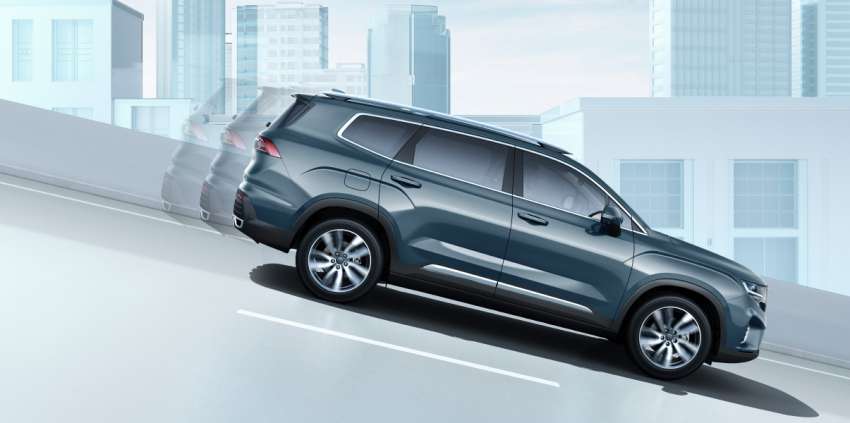 Proton X90 spotted in Malaysia again, now with larger 19-inch wheels from 2022 Geely Haoyue/Okavango 1450761