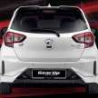 2022 Perodua Myvi GearUp – official price list and brochure for Ace bodykit, optional accessories