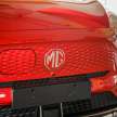 2022 MG ZS EV facelift in Malaysia – Trophy SR variant from the UK, 177 PS/280 Nm, 320 km range, RM235k
