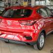 2022 MG ZS EV facelift in Malaysia – Trophy SR variant from the UK, 177 PS/280 Nm, 320 km range, RM235k