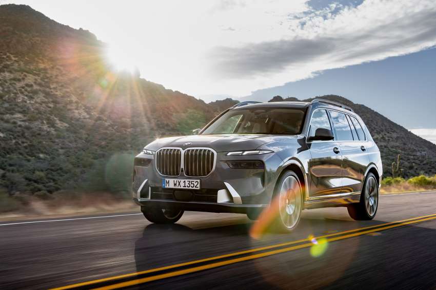 2023 BMW X7 facelift – G07 LCI gets split headlights, illuminated grille, 23-inch wheels, mild hybrid engines 1443250