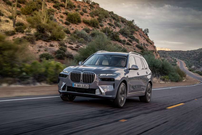 2023 BMW X7 facelift – G07 LCI gets split headlights, illuminated grille, 23-inch wheels, mild hybrid engines 1443254