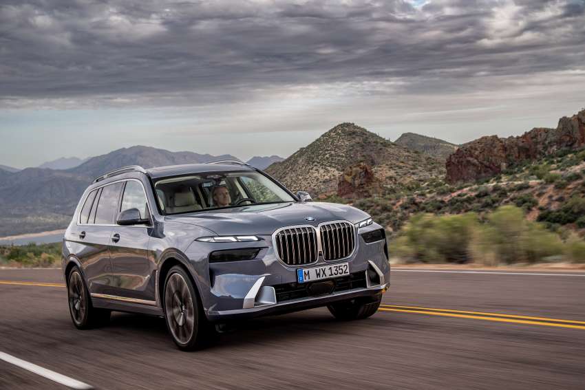 2023 BMW X7 facelift – G07 LCI gets split headlights, illuminated grille, 23-inch wheels, mild hybrid engines 1443257
