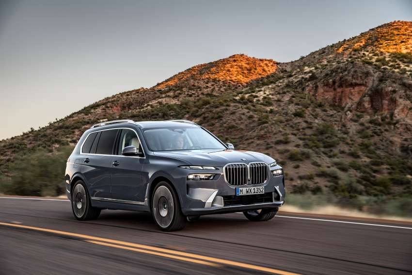 2023 BMW X7 facelift – G07 LCI gets split headlights, illuminated grille, 23-inch wheels, mild hybrid engines 1443258