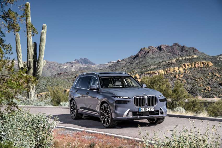 2023 BMW X7 facelift – G07 LCI gets split headlights, illuminated grille, 23-inch wheels, mild hybrid engines 1443268