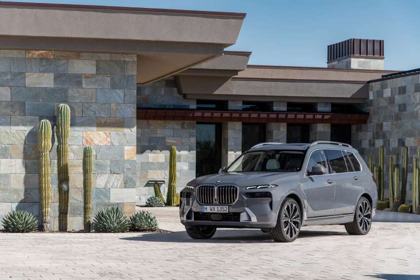 2023 BMW X7 facelift – G07 LCI gets split headlights, illuminated grille, 23-inch wheels, mild hybrid engines 1443276