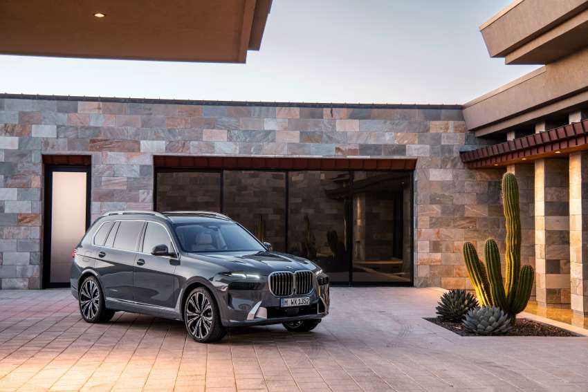 2023 BMW X7 facelift – G07 LCI gets split headlights, illuminated grille, 23-inch wheels, mild hybrid engines 1443278