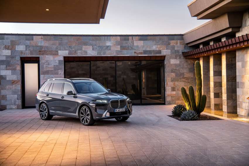 2023 BMW X7 facelift – G07 LCI gets split headlights, illuminated grille, 23-inch wheels, mild hybrid engines 1443281
