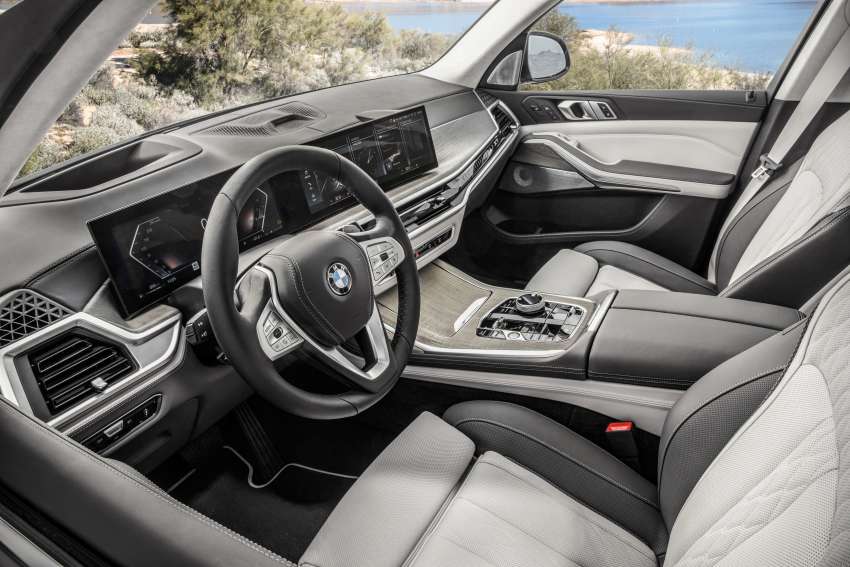 2023 BMW X7 facelift – G07 LCI gets split headlights, illuminated grille, 23-inch wheels, mild hybrid engines 1443302
