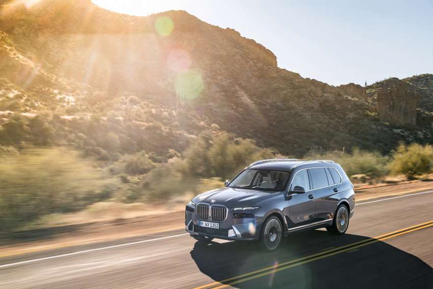 2023 BMW X7 facelift – G07 LCI gets split headlights, illuminated grille, 23-inch wheels, mild hybrid engines 1443245