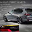 2023 BMW X7 facelift – G07 LCI gets split headlights, illuminated grille, 23-inch wheels, mild hybrid engines