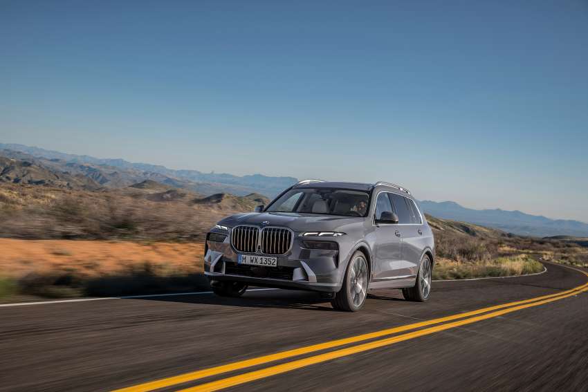 2023 BMW X7 facelift – G07 LCI gets split headlights, illuminated grille, 23-inch wheels, mild hybrid engines 1443247