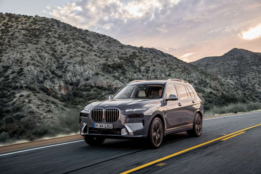2023 BMW X7 facelift – G07 LCI gets split headlights, illuminated grille, 23-inch wheels, mild hybrid engines 1443248
