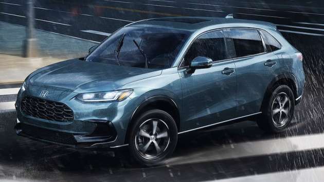 Honda HR-V 2023 pasaran AS didedahkan – platform Civic, model global saingan Toyota Corolla Cross