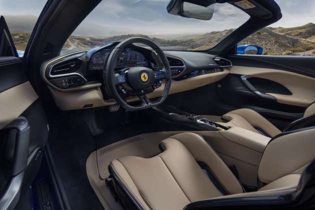 Ferrari 296 GTS – open-top version of the 830 PS PHEV