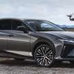Lexus RZ 450e EV officially revealed – 71.4 kWh battery, twin-motor, up to 450 km range, yoke steering
