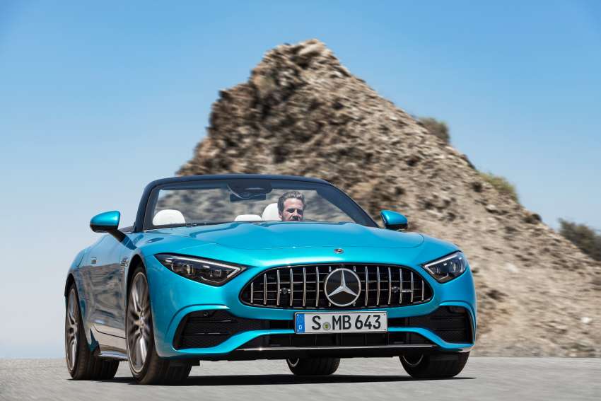 2022 Mercedes-AMG SL43 debuts with 381 PS, 480 Nm – 2.0L four-cylinder with F1-derived electric turbo 1440447