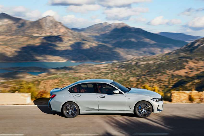 2022 BMW 3 Series facelift debuts – G20 LCI gets new headlamps, grille; widescreen display for interior 1455722