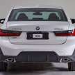 2022 BMW 3 Series facelift – first images of G20 LCI appear; slimmer headlamps, new grille and interior