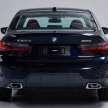 2022 BMW 3 Series facelift – first images of G20 LCI appear; slimmer headlamps, new grille and interior