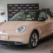 2022 GWM Ora Good Cat for Malaysia – 47.8 and 63.1 kWh variants; up to 500 km EV range; est from RM140k