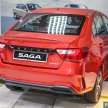 Proton Saga MC2 2022 dilancarkan – empat varian, ESC turut diberikan untuk Standard AT; dari RM34k