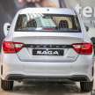 Proton Saga MC2 2022 dilancarkan – empat varian, ESC turut diberikan untuk Standard AT; dari RM34k