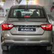 Proton Saga MC2 2022 dilancarkan – empat varian, ESC turut diberikan untuk Standard AT; dari RM34k