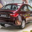Proton Saga MC2 2022 dilancarkan – empat varian, ESC turut diberikan untuk Standard AT; dari RM34k