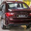 2022 Proton Saga MC2 facelift launched – Premium S variant, revised dash, ESC on Standard, from RM34.4k