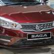 Proton Saga MC2 2022 dilancarkan – empat varian, ESC turut diberikan untuk Standard AT; dari RM34k