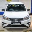 Proton Saga MC2 2022 dilancarkan – empat varian, ESC turut diberikan untuk Standard AT; dari RM34k