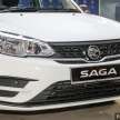 Proton Saga MC2 2022 dilancarkan – empat varian, ESC turut diberikan untuk Standard AT; dari RM34k