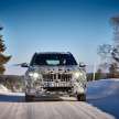 2023 BMW iX1 shown testing – EV version of next-gen X1 SUV with 438 km range; both to debut this year