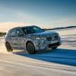 2023 BMW iX1 shown testing – EV version of next-gen X1 SUV with 438 km range; both to debut this year