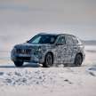 2023 BMW iX1 shown testing – EV version of next-gen X1 SUV with 438 km range; both to debut this year
