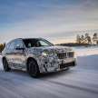 2023 BMW iX1 shown testing – EV version of next-gen X1 SUV with 438 km range; both to debut this year