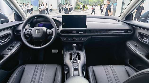 Honda ZR-V SUV – Civic-like interior shown in China