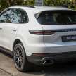 2022 Porsche Cayenne CKD in Malaysia – SUV priced from RM550k; RM115k cheaper than CBU