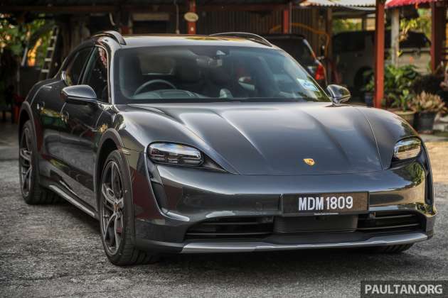 2022 Porsche Taycan 4 Cross Turismo in Malaysia – fr RM555k; RM90k less from EV incentives; 456 km range