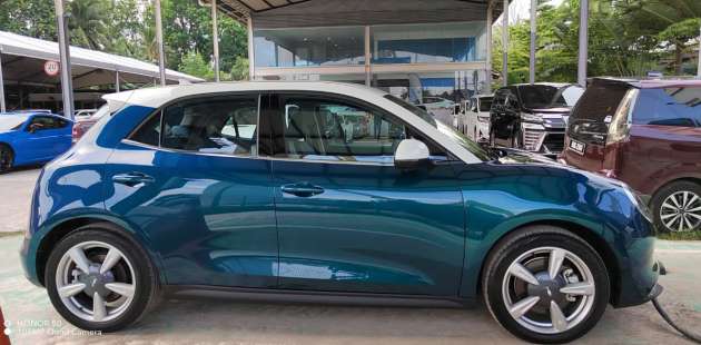 Ora Good Cat launching in Malaysia soon? Right hand drive version seen charging at Pekema DC charger