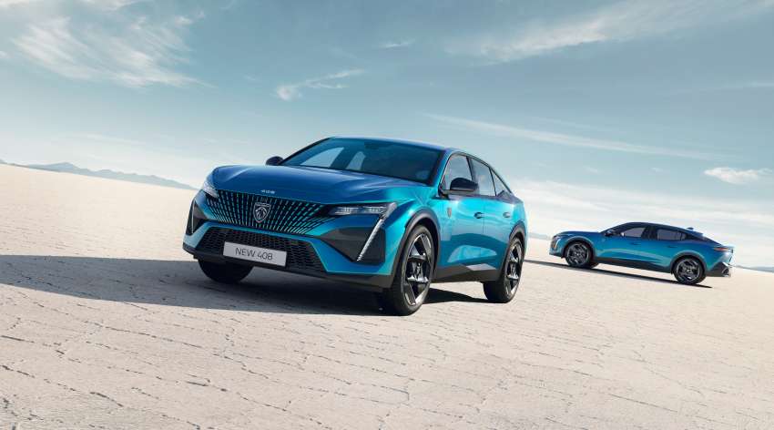2023 Peugeot 408 debuts – now a fastback crossover; petrol, PHEV only; Level 2 semi-autonomous driving 1472999