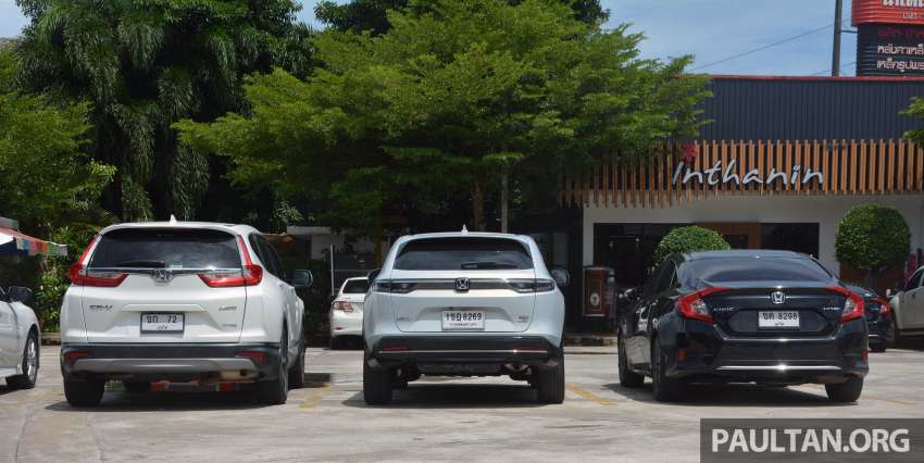 Honda HR-V 2022 vs 2021 – new RV compared to old RU generation, side-by-side gallery of both SUVs 1467660