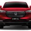 2022 Honda HR-V launched in Malaysia – 1.5L NA, 1.5L Turbo, RS e:HEV hybrid, Sensing std, from RM114,800