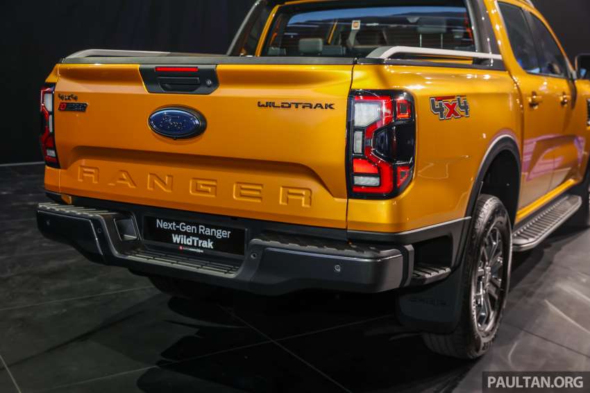 Ford Ranger 2022 dilancarkan di Malaysia — tujuh varian, bermula dari RM109k; Raptor ditunjuk, tiba Q4 1488506